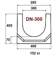 Лоток водоотводной DN300. 